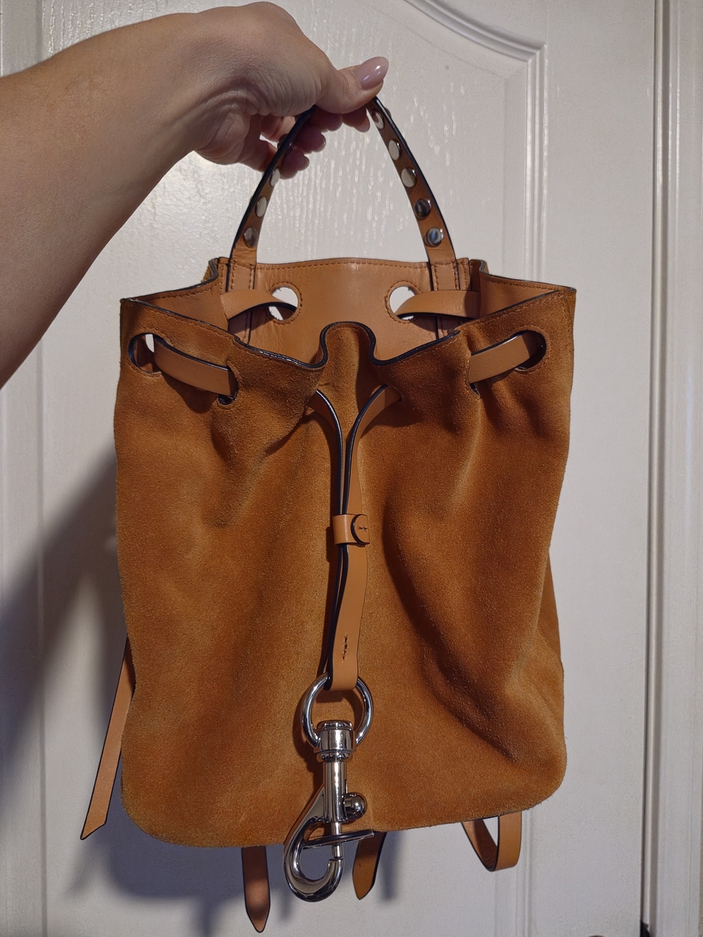 Rebecca Minkoff Suede Backpack